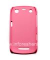 Photo 3 — Plastik tas-cover untuk BlackBerry 9360 / 9370 Curve, berwarna merah muda