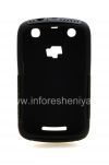 Photo 2 — ezimangelengele ikhava perforated for BlackBerry 9360 / 9370 Curve, Black / Black