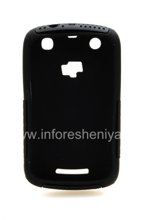 Photogallery for Für Blackberry 9360/9370 Berry Hülle robusten perforiert, Schwarz / Schwarz product