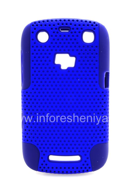 Photogallery for Für Blackberry 9360/9370 Berry Hülle robusten perforiert, Blau / Blau product