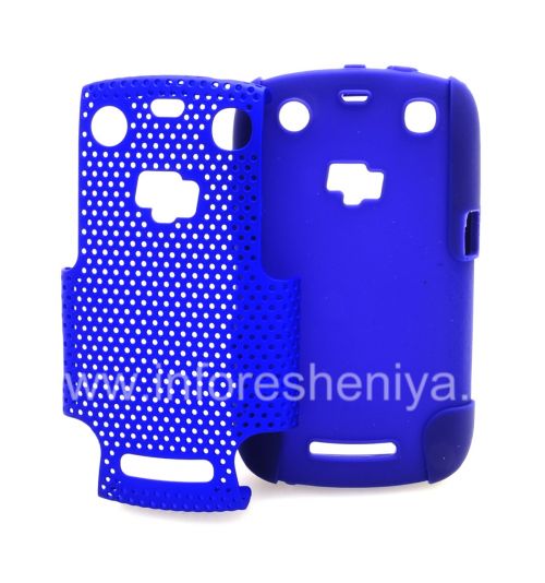 Photogallery for Für Blackberry 9360/9370 Berry Hülle robusten perforiert, Blau / Blau product