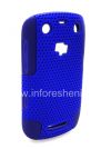 Photo 5 — La cubierta resistente perforado para BlackBerry Curve 9360/9370, Azul / Azul