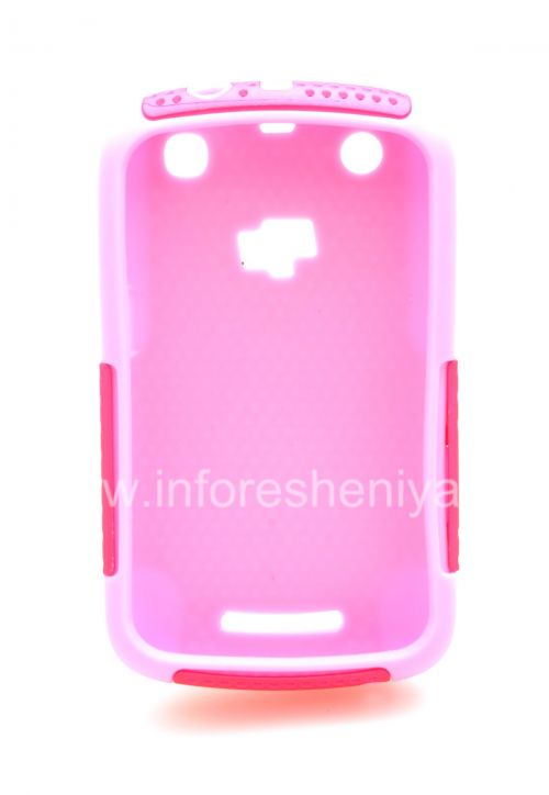 Photogallery for Für Blackberry 9360/9370 Berry Hülle robusten perforiert, Rosa / Himbeere product