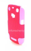Photo 4 — penutup berlubang kasar untuk BlackBerry 9360 / 9370 Curve, Pink / Raspberry