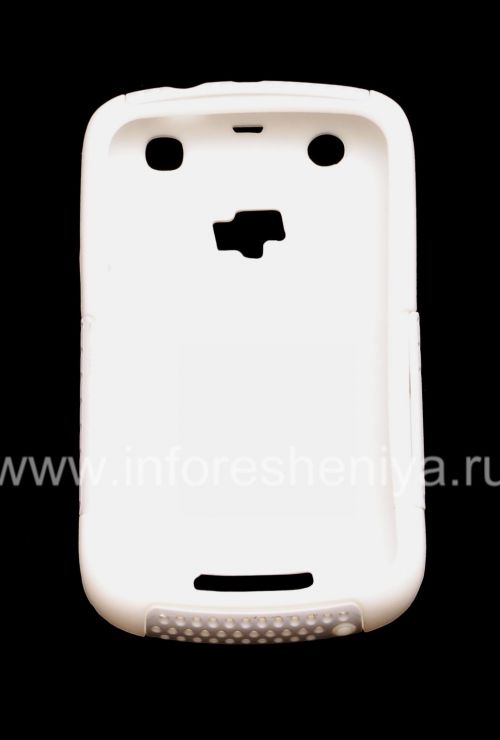 Photogallery for Für Blackberry 9360/9370 Berry Hülle robusten perforiert, Weiß / Weiß product