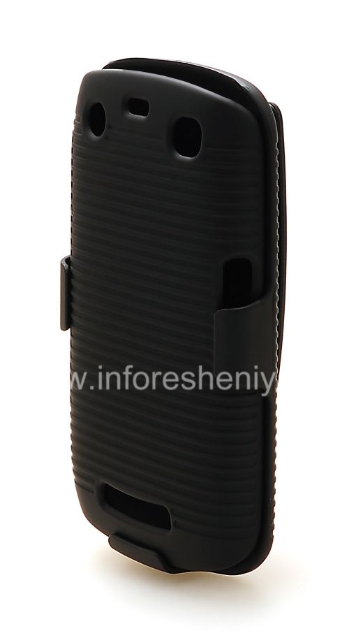 Photogallery for BlackBerry 9360 / 9370 কার্ভ জন্য প্লাস্টিক কেস + + খাপ, কালো product