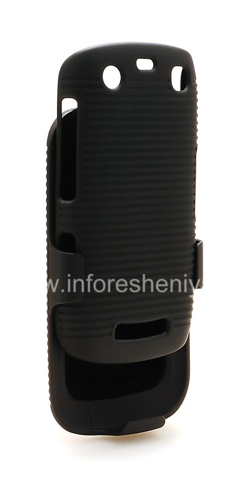 Photogallery for BlackBerry 9360 / 9370 কার্ভ জন্য প্লাস্টিক কেস + + খাপ, কালো product