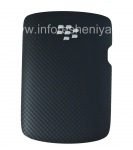 Exclusivo cubierta posterior para BlackBerry Curve 9360/9370, Negro Twill