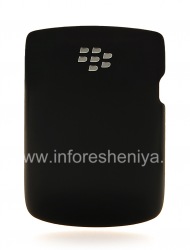 NFC対応のBlackBerry 9360/9370カーブのオリジナルバックカバー, ブラック（黒）