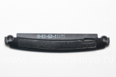 Bawah panel bagian tengah tubuh BlackBerry 9360 / 9370 Curve, hitam