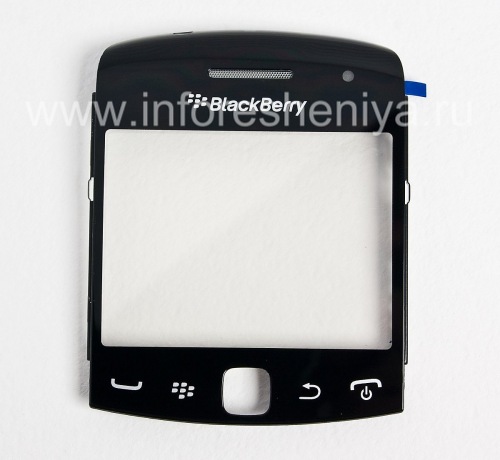 Photogallery for L&#39;écran de verre d&#39;origine pour BlackBerry Curve 9360/9370, Noir product