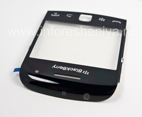 Photogallery for L&#39;écran de verre d&#39;origine pour BlackBerry Curve 9360/9370, Noir product