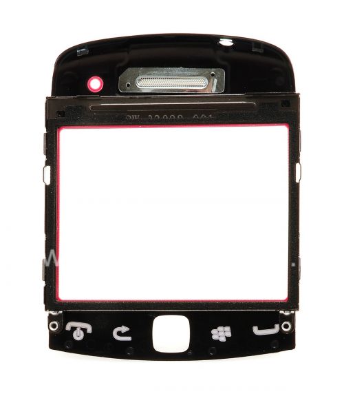 Photogallery for L&#39;écran de verre d&#39;origine pour BlackBerry Curve 9360/9370, Rouge (Ruby Red) product