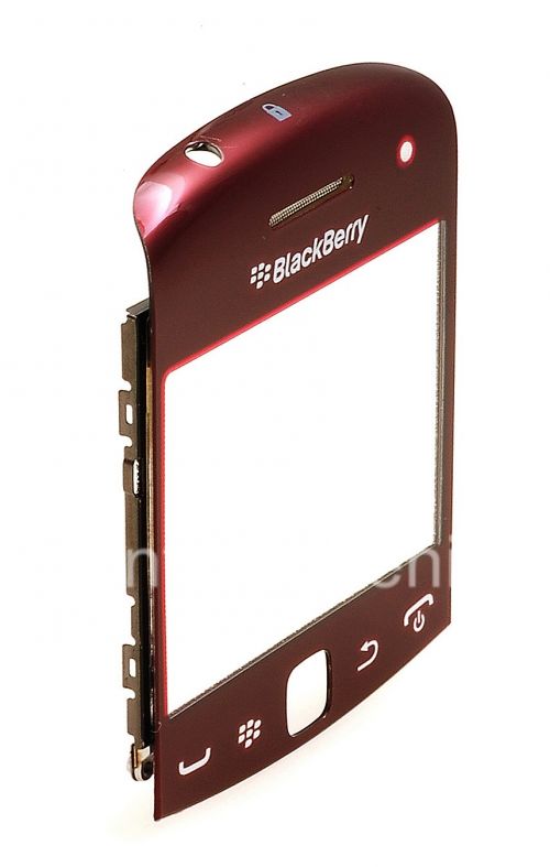 Photogallery for L&#39;écran de verre d&#39;origine pour BlackBerry Curve 9360/9370, Rouge (Ruby Red) product