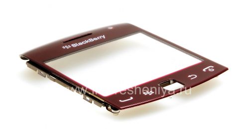 Photogallery for L&#39;écran de verre d&#39;origine pour BlackBerry Curve 9360/9370, Rouge (Ruby Red) product
