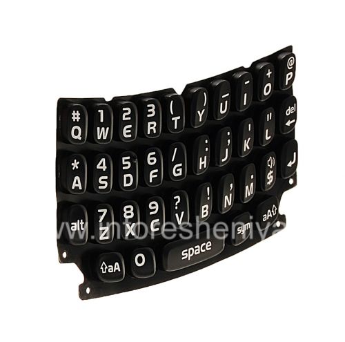 Photogallery for El teclado original Inglés para el BlackBerry Curve 9360/9370, Negro product