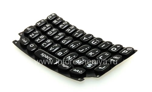 Photogallery for El teclado original Inglés para el BlackBerry Curve 9360/9370, Negro product