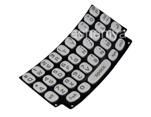 Photogallery for El teclado original Inglés para el BlackBerry Curve 9360/9370, Color blanco product