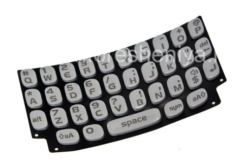 Photogallery for El teclado original Inglés para el BlackBerry Curve 9360/9370, Color blanco product