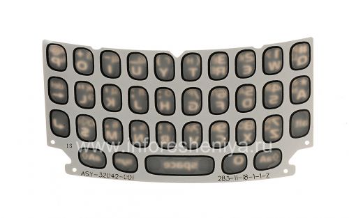 Photogallery for Russian Keyboard for BlackBerry 9360/9370 Curve (engraving), The black product