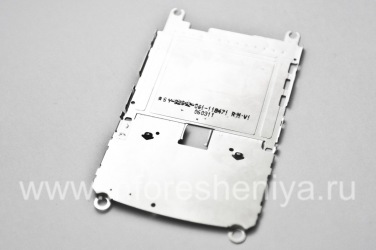 The middle part of the body (metal basis) for the BlackBerry 9360/9370 Curve, Metallic