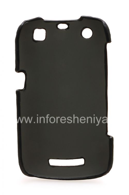 Photogallery for Plastic bag-cap &quot;Carbon&quot; for BlackBerry 9360/9370 Curve, The black product