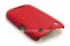 Photo 6 — La bolsa de plástico-cap "Carbono" para BlackBerry Curve 9360/9370, Rojo