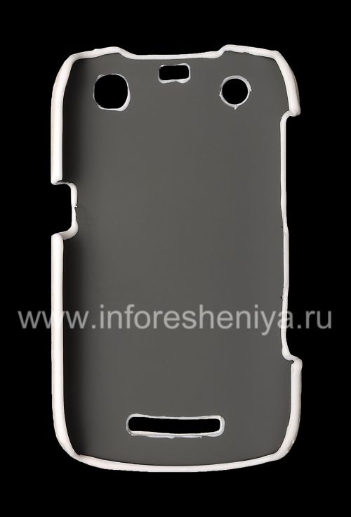 Photogallery for Plastic bag-cap &quot;Carbon&quot; for BlackBerry 9360/9370 Curve, White product