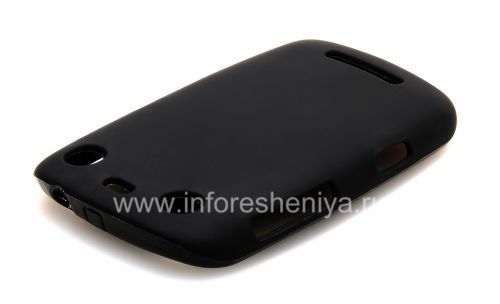 Photogallery for Silikonhülle verdichtet Matte für Blackberry Curve 9360/9370, Schwarz product