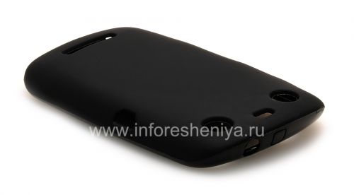 Photogallery for Silikonhülle verdichtet Matte für Blackberry Curve 9360/9370, Schwarz product
