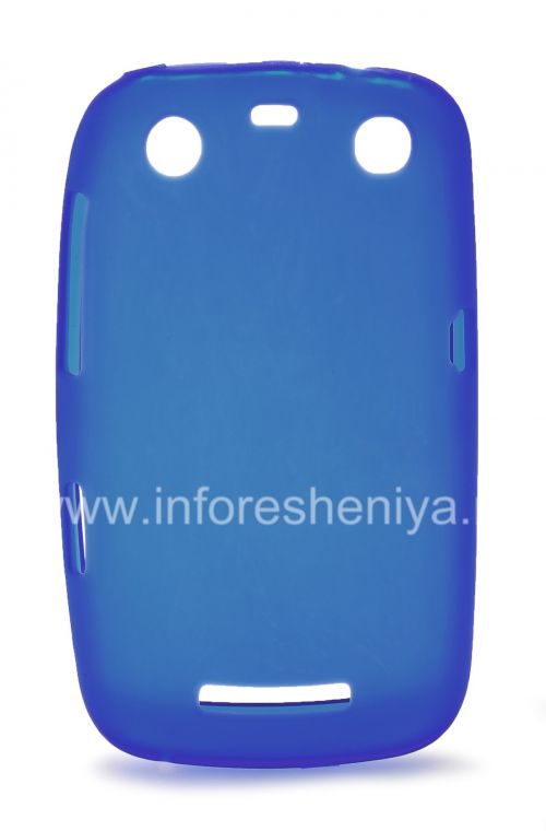Photogallery for Silikonhülle verdichtet Matte für Blackberry Curve 9360/9370, Dunkelblau product