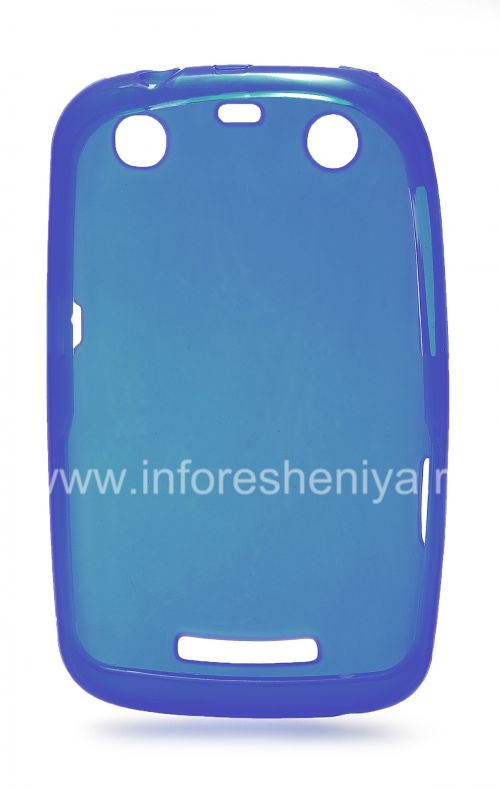 Photogallery for Silikonhülle verdichtet Matte für Blackberry Curve 9360/9370, Dunkelblau product