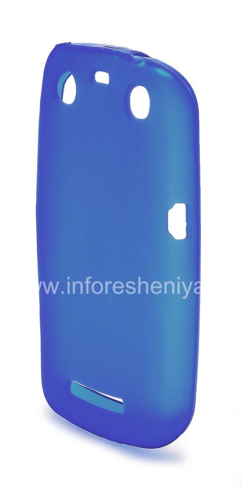 Photogallery for Silikonhülle verdichtet Matte für Blackberry Curve 9360/9370, Dunkelblau product