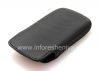 Photo 6 — Kulit asli Kasus-saku Kulit Pocket Pouch untuk BlackBerry 9360 / 9370 Curve, Black (hitam)