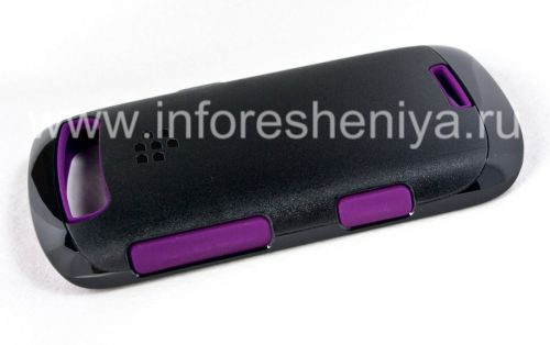 Photogallery for Original Case ruggedized Premium Skin für Blackberry Curve 9360/9370, Schwarz / Lila (schwarz / lila) product