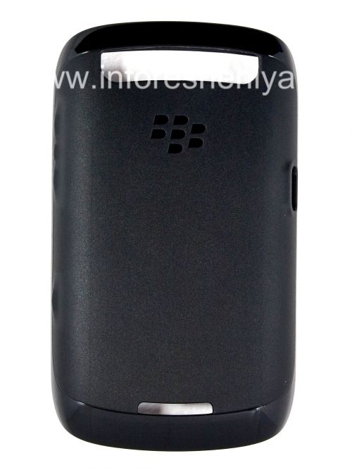 Photogallery for Funda de silicona original compactado Shell suave de la caja para BlackBerry Curve 9360/9370, Negro (Negro) product