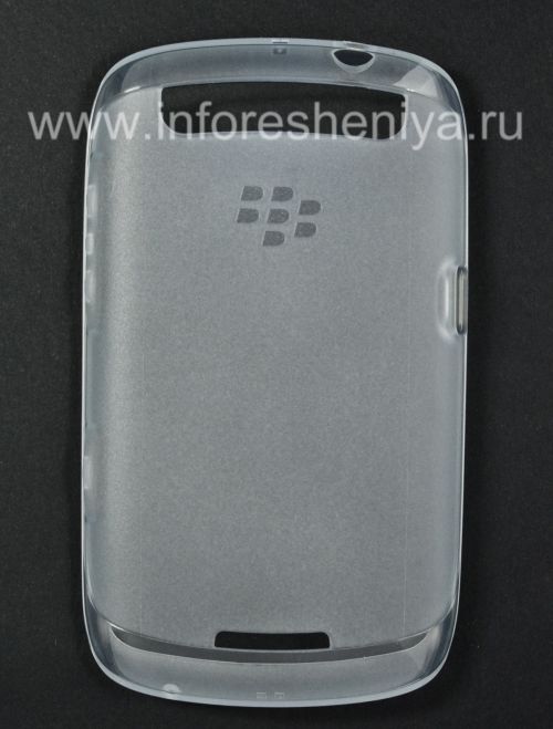 Photogallery for Funda de silicona original compactado Shell suave de la caja para BlackBerry Curve 9360/9370, Transparente (claro) product