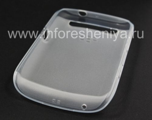 Photogallery for Funda de silicona original compactado Shell suave de la caja para BlackBerry Curve 9360/9370, Transparente (claro) product