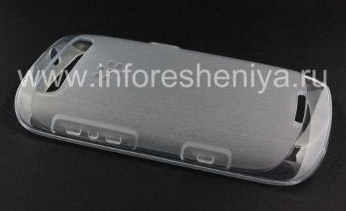 Photogallery for Funda de silicona original compactado Shell suave de la caja para BlackBerry Curve 9360/9370, Transparente (claro) product