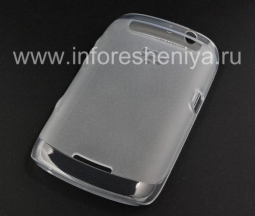 Photogallery for Funda de silicona original compactado Shell suave de la caja para BlackBerry Curve 9360/9370, Transparente (claro) product