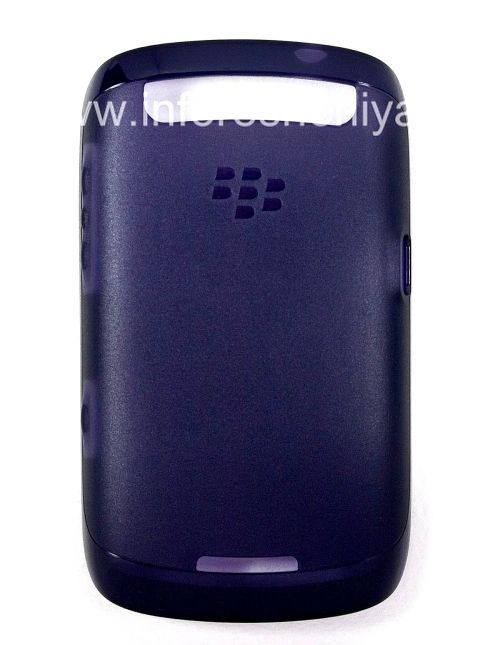 Photogallery for Funda de silicona original compactado Shell suave de la caja para BlackBerry Curve 9360/9370, Lila (Indigo) product