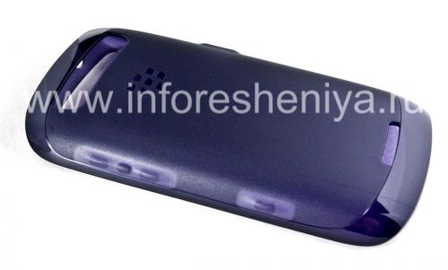 Photogallery for Funda de silicona original compactado Shell suave de la caja para BlackBerry Curve 9360/9370, Lila (Indigo) product