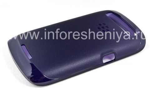 Photogallery for Funda de silicona original compactado Shell suave de la caja para BlackBerry Curve 9360/9370, Lila (Indigo) product