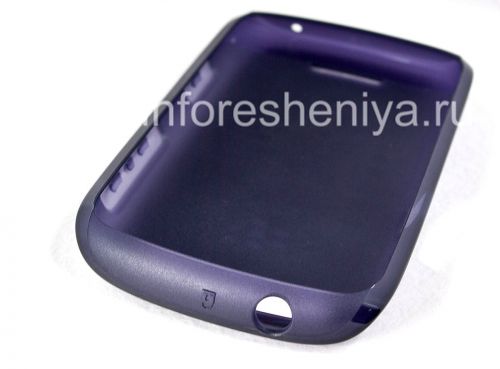 Photogallery for Funda de silicona original compactado Shell suave de la caja para BlackBerry Curve 9360/9370, Lila (Indigo) product