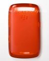 Photo 1 — Etui en silicone d'origine Soft Shell Case compacté pour BlackBerry Curve 9360/9370, Rouge-orange (Inferno)