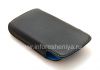 Photo 6 — Kulit asli Kasus-saku Kulit Pocket Pouch untuk BlackBerry 9360 / 9370 Curve, Black / Blue (Sky Blue)