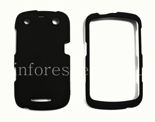 Photogallery for Kunststoff-Gehäuse Himmel berühren Hard Shell für Blackberry Curve 9360/9370, Black (Schwarz) product