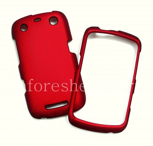 Photogallery for Kunststoff-Gehäuse Himmel berühren Hard Shell für Blackberry Curve 9360/9370, Red (Rot) product