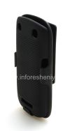 Photo 3 — Case Plastic + holster ngoba BlackBerry 9380 Ijika, black