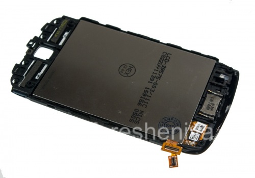 Photogallery for The original LCD screen assembly with touch-screen for BlackBerry 9380 Curve, Black, screen type 003/111 product
